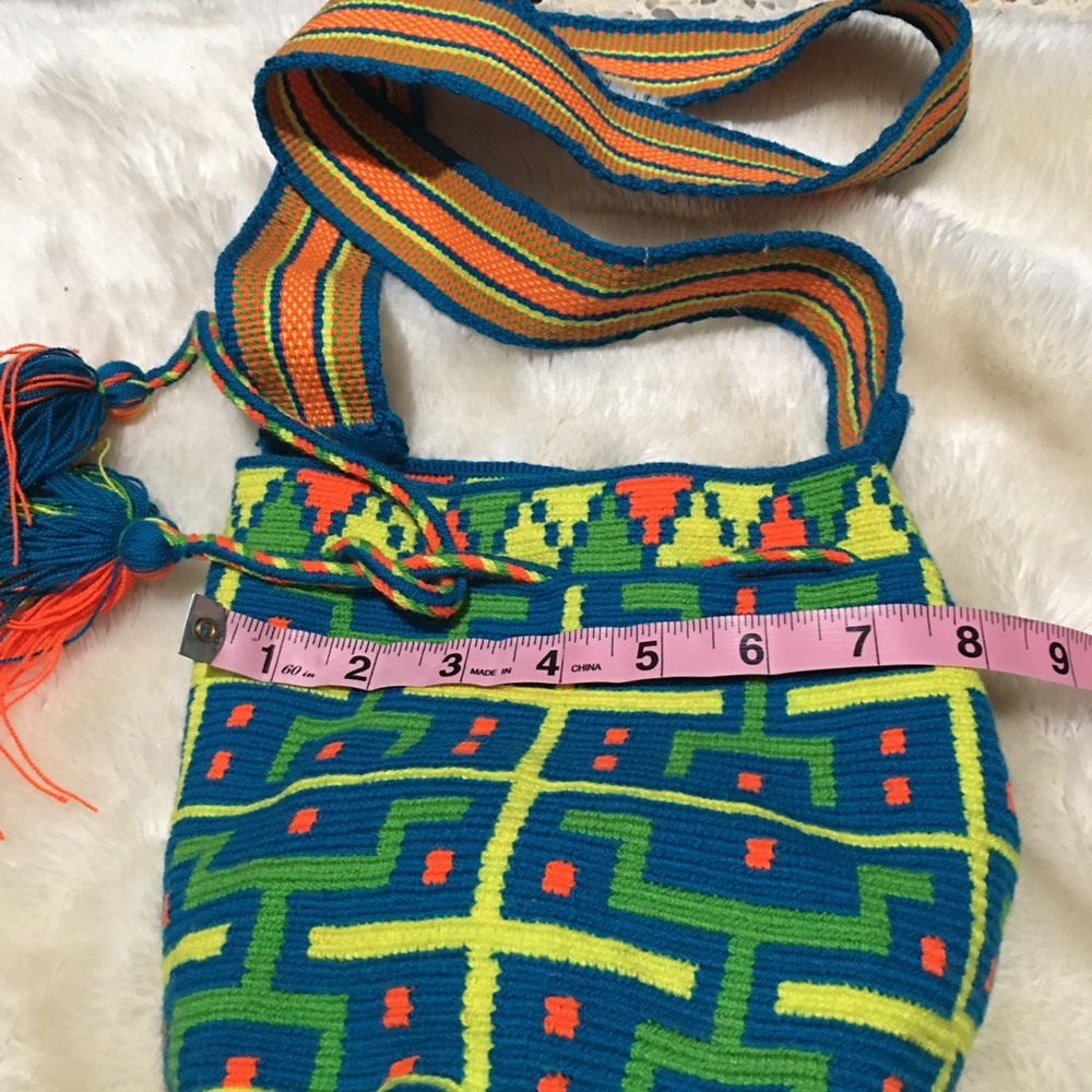 Colorful small mochila - Picture 3 of 5